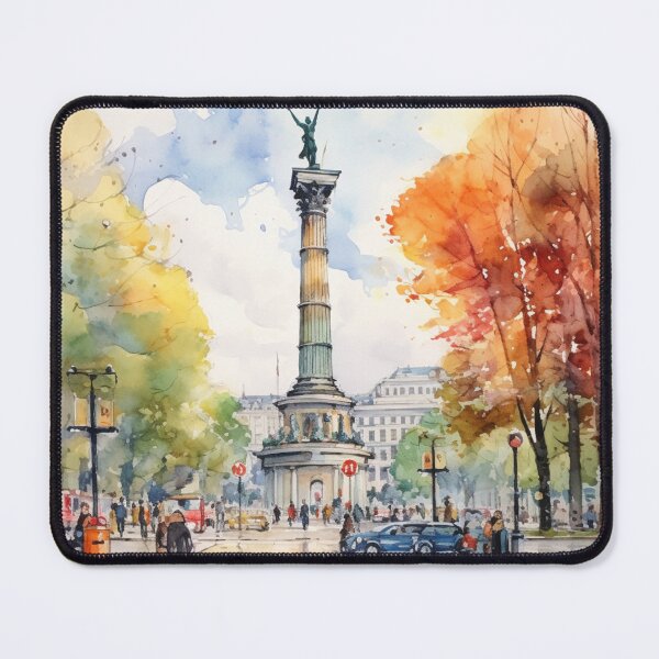 Item preview,  A Watercolor Design of the Berlin Victory Column - Berlin - Germany designed and sold by Sketch-Shack.
