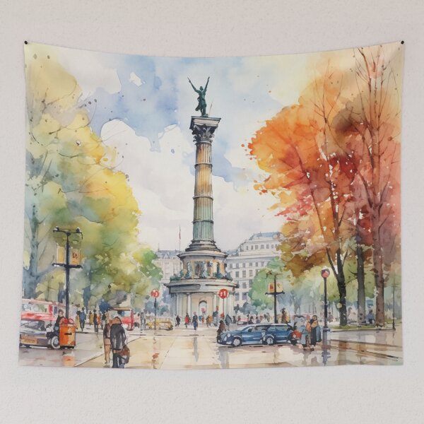 Item preview,  A Watercolor Design of the Berlin Victory Column - Berlin - Germany designed and sold by Sketch-Shack.