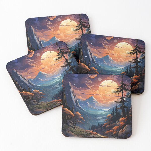 Item preview, Idyllic Mountain designed and sold by FTS-Studio.