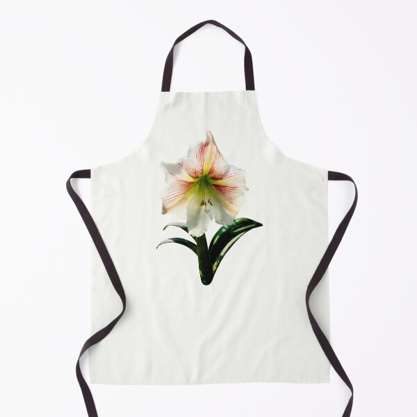 Item preview, White Lily With Red Stripes designed and sold by Susan Savad.