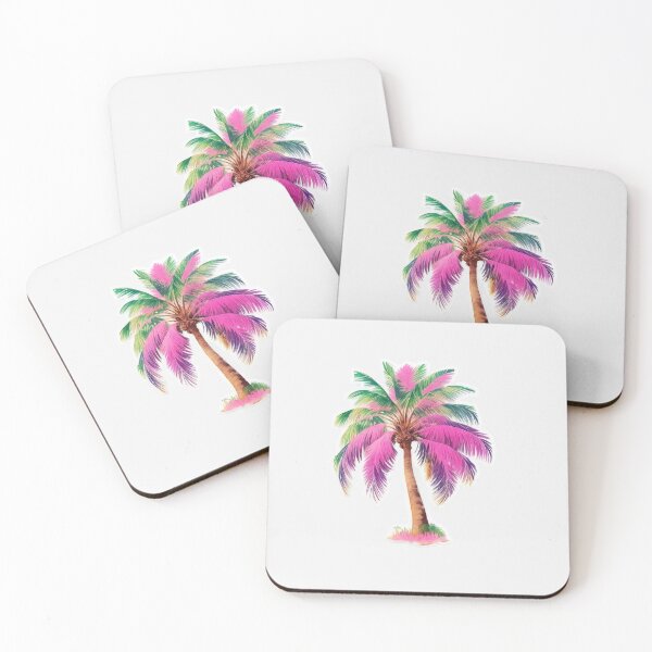 Item preview, Pink Watercolor Palm designed and sold by AmorDoVerao.