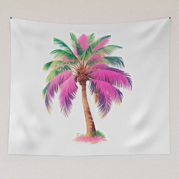 Item preview, Pink Watercolor Palm designed and sold by AmorDoVerao.