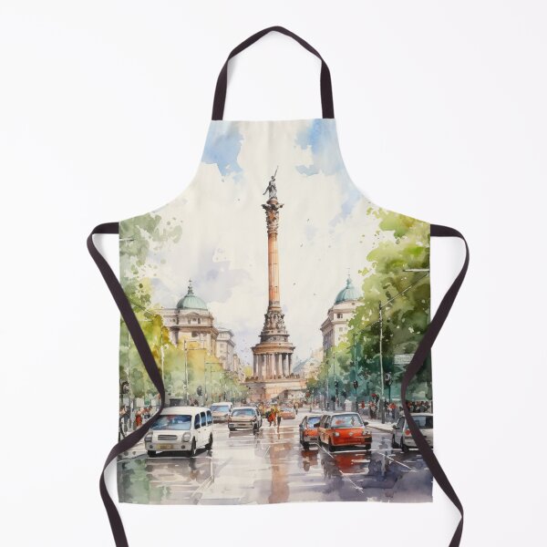 Item preview, A Watercolor Design of the Berliner Siegessäule - Berlin - Germany designed and sold by Sketch-Shack.