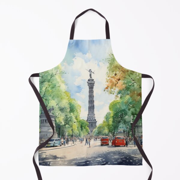 Item preview, A Watercolor Design of the Tiergarten Park - Berlin - Germany designed and sold by Sketch-Shack.