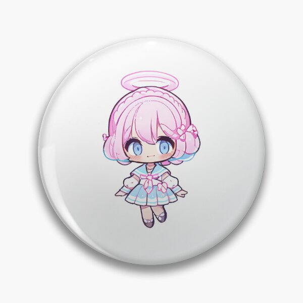 Item preview, chibi girl sticker designed and sold by LadyHyun.
