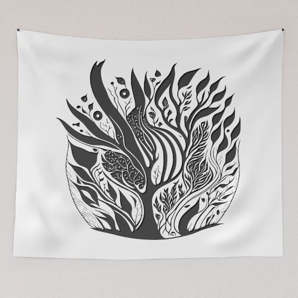 Item preview, Psychedelic Modern Nature  designed and sold by tabemisa.