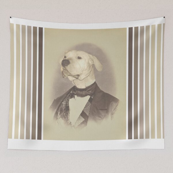 Item preview, Gentleman Dogo Argentino designed and sold by Furry And  Purry.