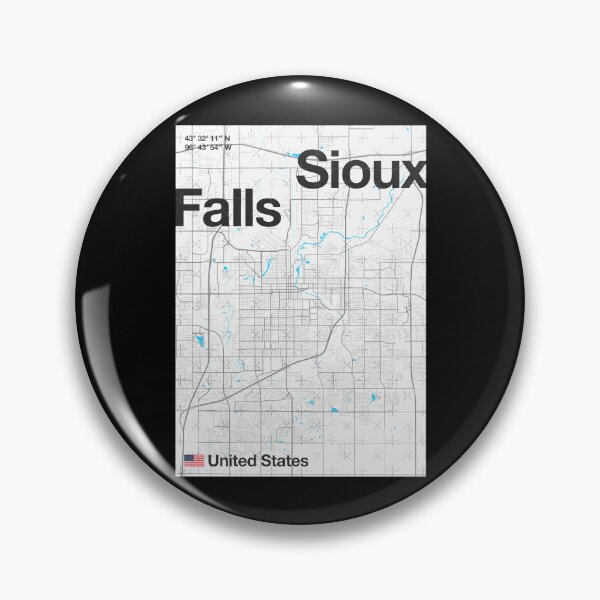 Item preview, Sioux Falls South Dakota Helvetica designed and sold by philo-monto.
