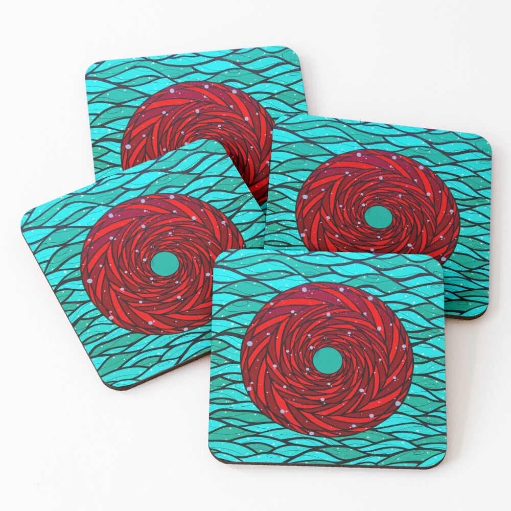 Item preview, Coasters (Set of 4) designed and sold by EyeCreateLines.