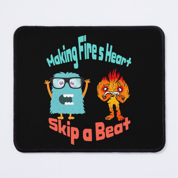 Item preview, Water and fire funny illustration designed and sold by ArtAngiTresors.