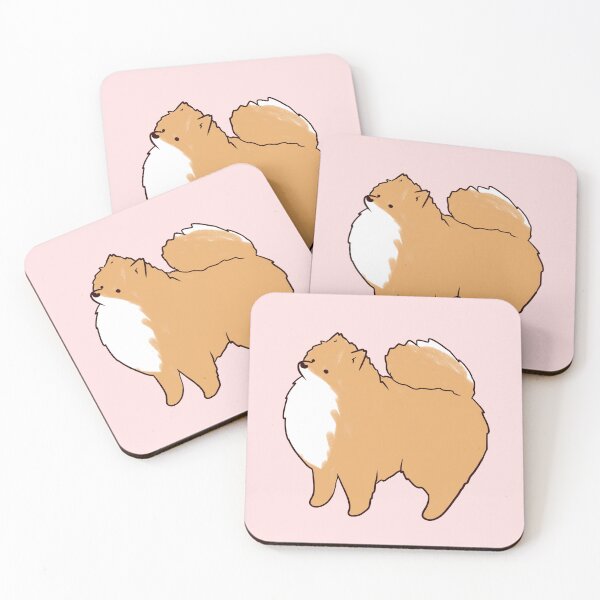 Item preview, pomeranian dog art  designed and sold by Mayarart.