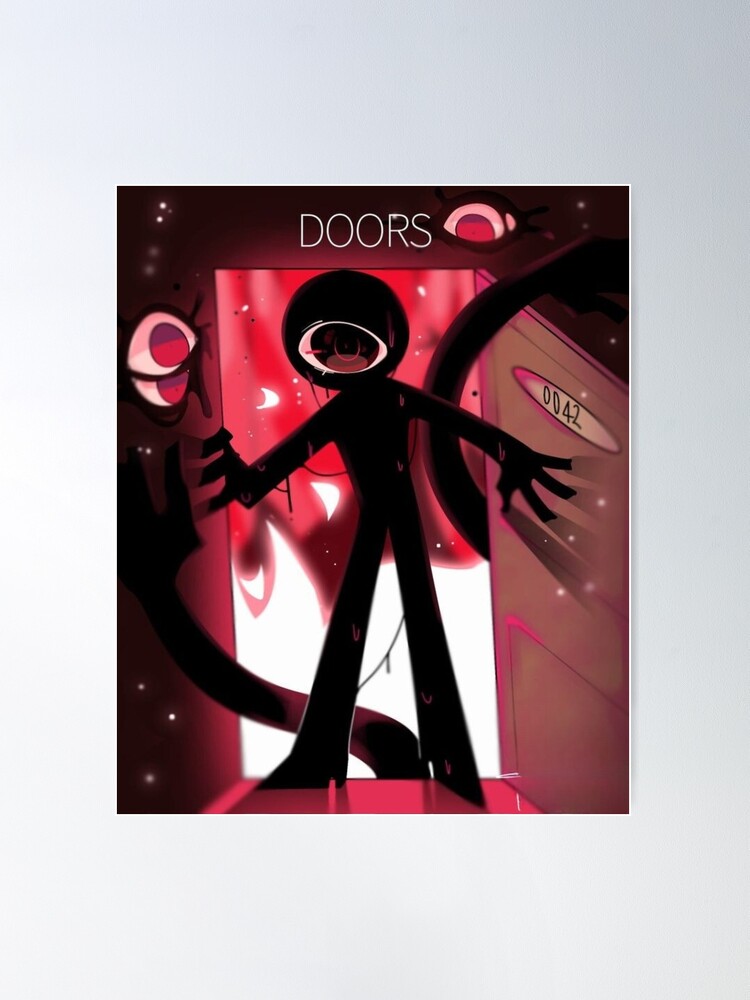 Roblox doors wallpaper Poster by doorzz