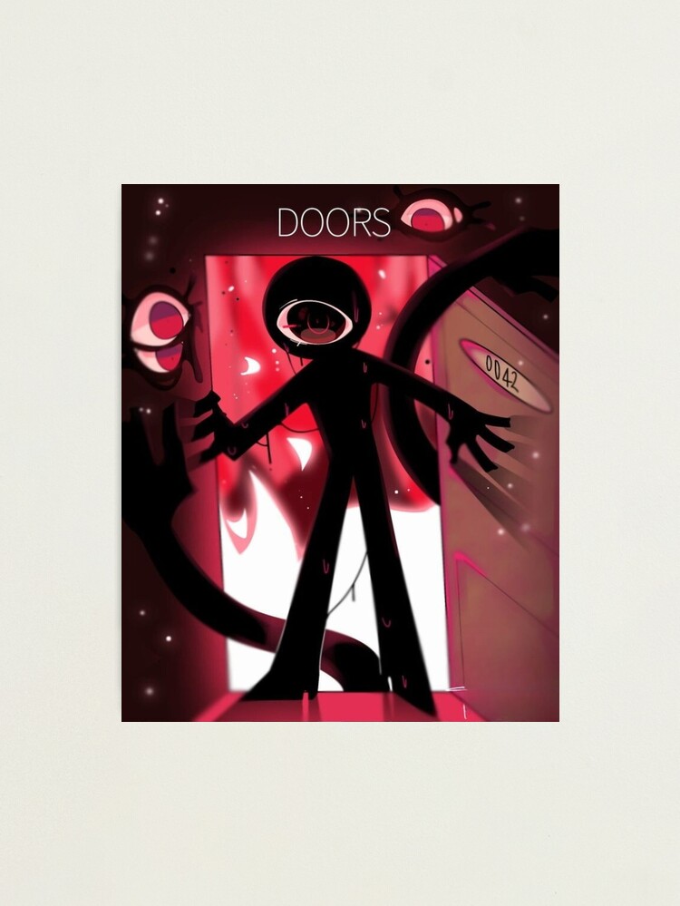 Roblox doors game monsters | Photographic Print