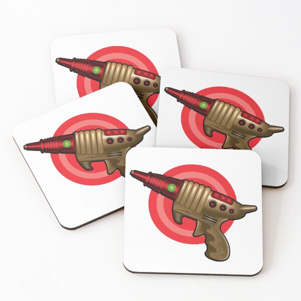 Item preview, Many Retro Laser Gun Items - fun created drawings of 60s 70s 80s memorabilia designed and sold by Billers Art.