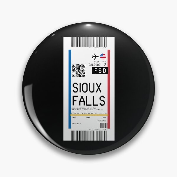 Item preview, Sioux Falls Regional Airport (FSD) Boarding Pass rickrolled designed and sold by philo-monto.