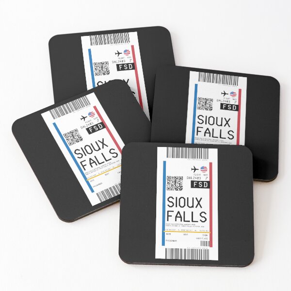 Item preview, Sioux Falls Regional Airport (FSD) Boarding Pass rickrolled designed and sold by philo-monto.