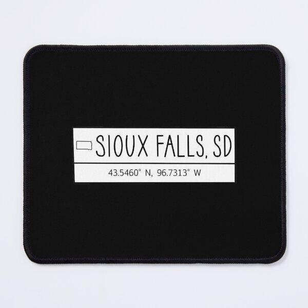 Item preview, Sioux Falls South Dakota Coordinates Emblem designed and sold by philo-monto.