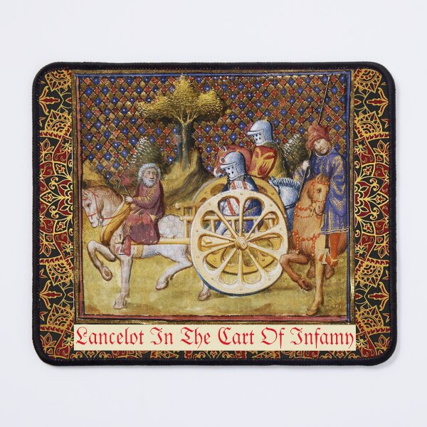 Item preview, LANCELOT OF THE LAKE IN THE CART OF INFAMY Arthurian Legend Medieval Miniature designed and sold by BulganLumini.