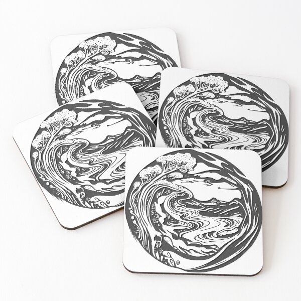 Item preview, Psychedelic Modern Nature  designed and sold by tabemisa.