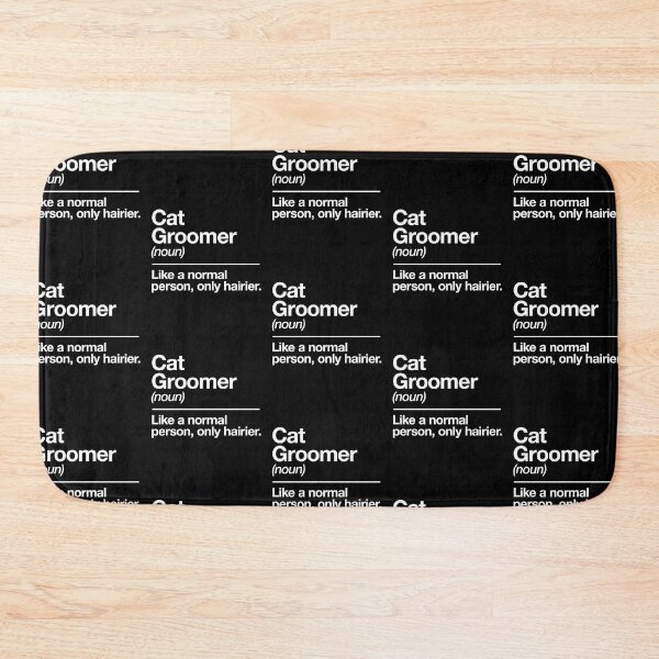 Item preview, Cat Grooming funny pet care hygiene shedding haircut designed and sold by w1ckerman.