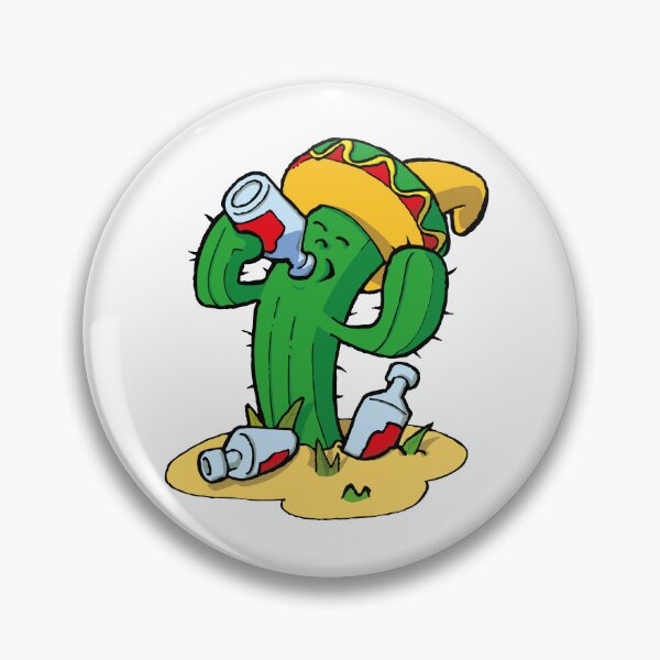 Item preview, cactus drinking from a bottle designed and sold by Guillaume Desbiolles.