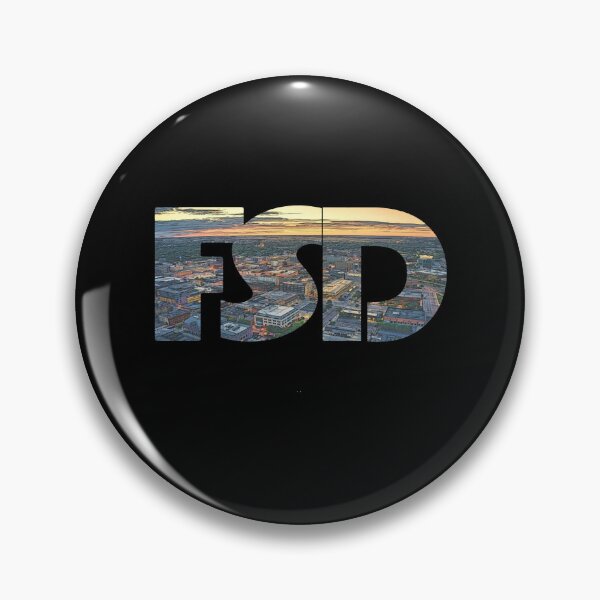 Item preview, Sioux Falls, South Dakota FSD Sunset Cityscape designed and sold by philo-monto.