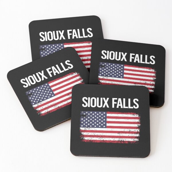 Item preview, The American Flag Sioux Falls designed and sold by philo-monto.