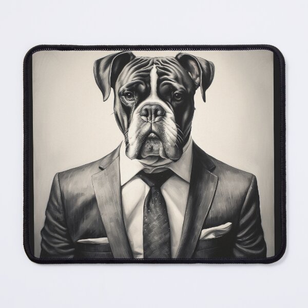 Item preview, Boxer in Business Suit Art designed and sold by redstar19.