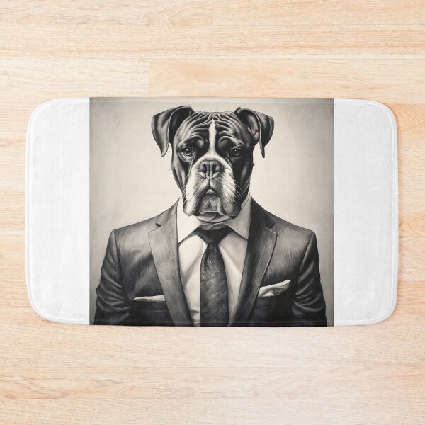 Item preview, Boxer in Business Suit Art designed and sold by redstar19.