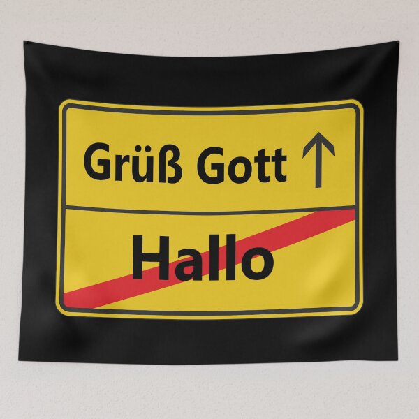 Item preview, Hallo? Grüß Gott! designed and sold by NT99.