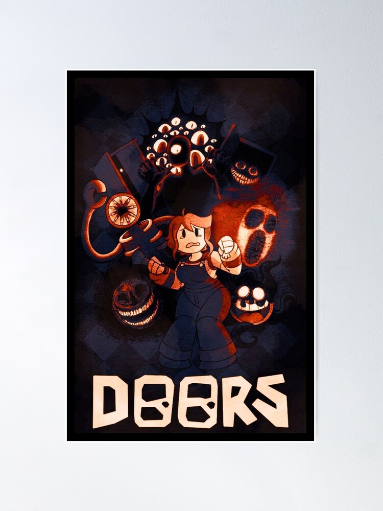 Roblox doors, all team | Poster