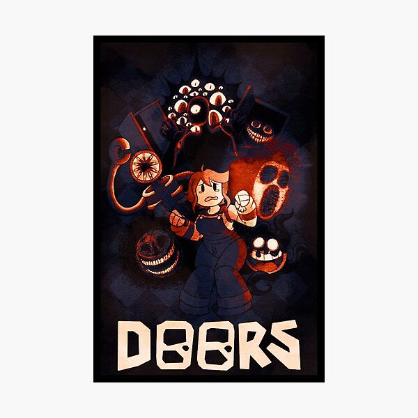 Roblox doors, seek  Poster by doorzz