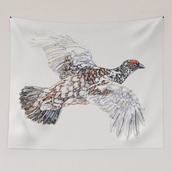 Item preview, Watercolour Ptarmigan designed and sold by beccaboyce.
