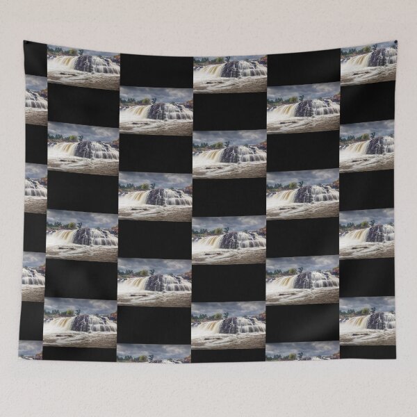 Item preview, Water Falls at Falls Park in Sioux Fall   designed and sold by philo-monto.