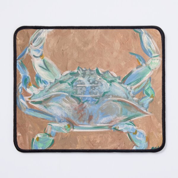 Item preview, Maryland Blue Claw Crab Acrylic Painting designed and sold by LindenTreeGifts.