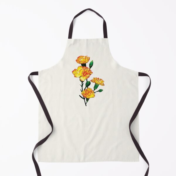 Item preview, One Red-Tipped Yellow Carnation designed and sold by Susan Savad.
