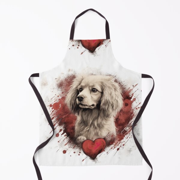 Item preview, Photorealistic image of a dog in the style of a watercolor designed and sold by Pflugart.