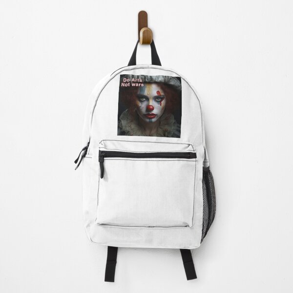 Item preview, Clown female face: Do arts Not wars By Jonathan P. designed and sold by JonathanP514.