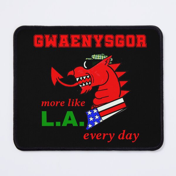 Item preview, WELSH DRAGON GWAENYSGOR MORE LIKE LA EVERY DAY designed and sold by Marni Scofidio Desi9ns.