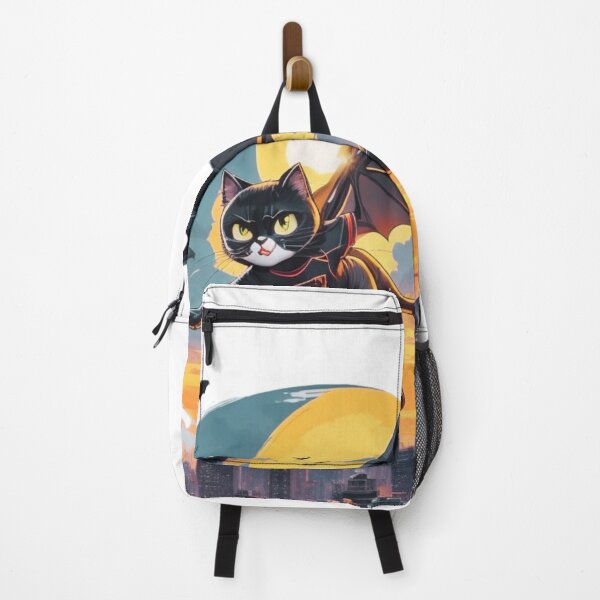 Item preview, Dragon Super Hero Cat | Bali Color | 1980s Style Gift Idea for kids designed and sold by MaFleiva.