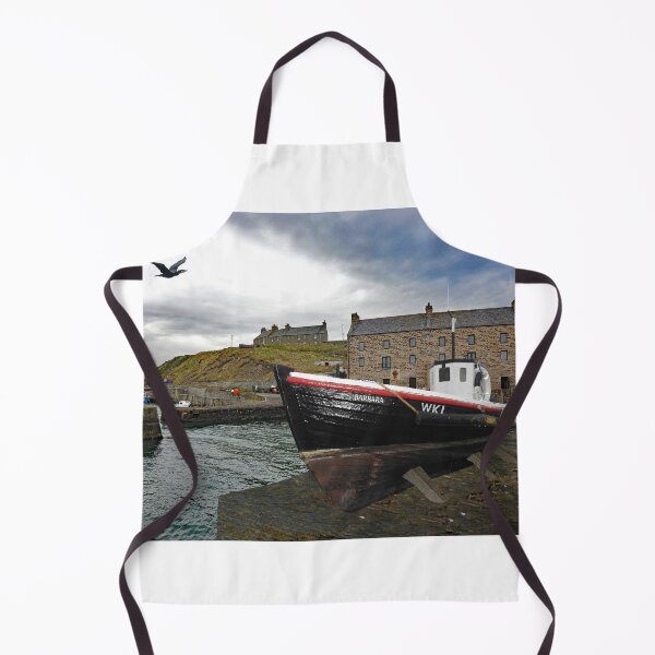 Item preview, Barbara on Keiss Quay, Caithness designed and sold by sandysshoots.