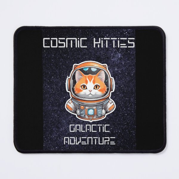 Item preview, Cosmic Kitties. Galactic Adventure. designed and sold by CuteCatsCoffee.