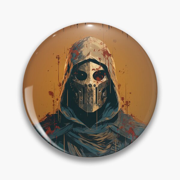 Item preview, Shredder Masked Vintage Horror Movie Poster MF DOOM designed and sold by sμ (smew).