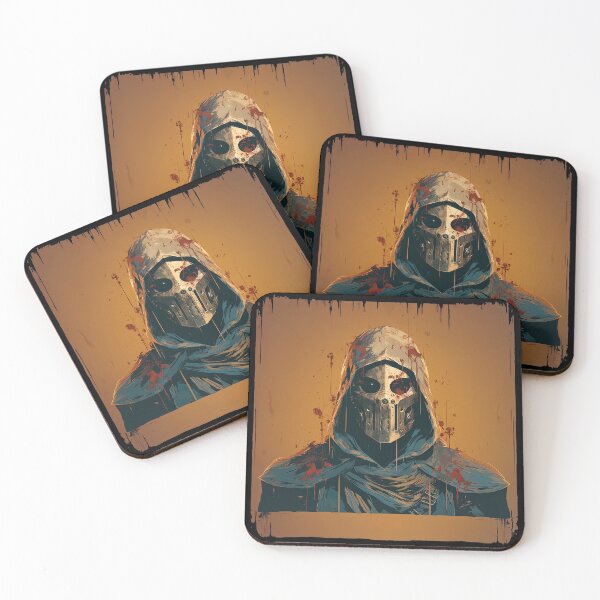 Item preview, Shredder Masked Vintage Horror Movie Poster MF DOOM designed and sold by sμ (smew).
