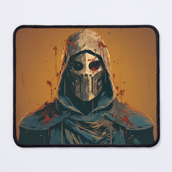 Item preview, Shredder Masked Vintage Horror Movie Poster MF DOOM designed and sold by sμ (smew).