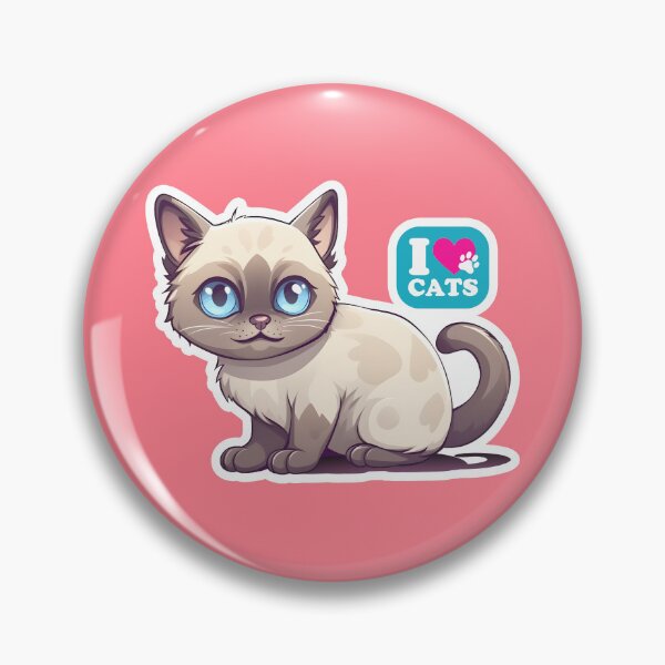 Item preview, I Love Cats : Siamese"ZOE" designed and sold by HIKARI Creations.