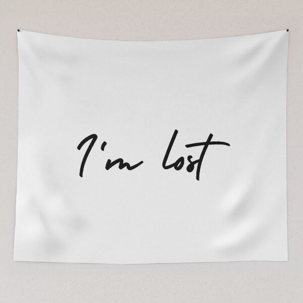 Item preview, i'm lost | emotion and mood  designed and sold by Therapy by Sen.