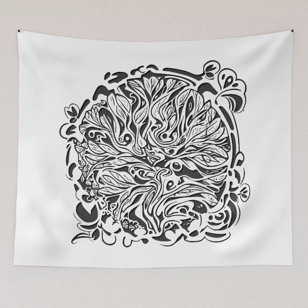 Item preview, Psychedelic Modern Nature  designed and sold by tabemisa.