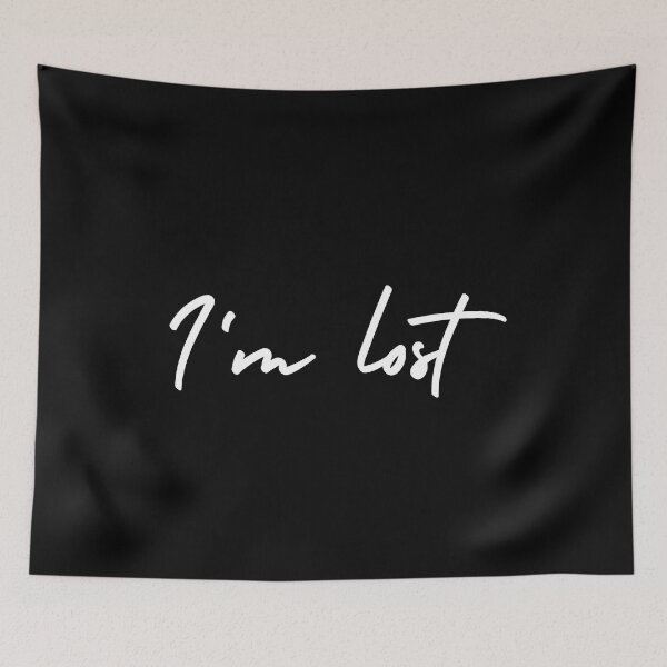 Item preview, i'm lost  | emotion and mood  designed and sold by Therapy by Sen.