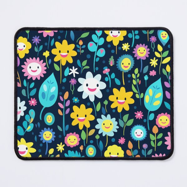 Item preview, Summer very positive flowers pattern designed and sold by SmileshareShop.